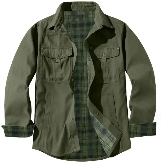 The Trailboss Lined Overshirt - Greenwood Supply Co.