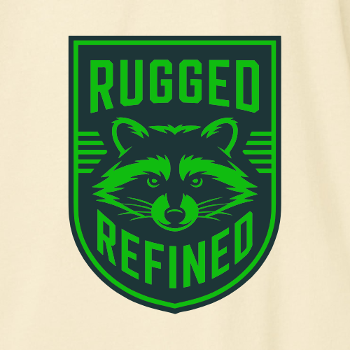 Greenwood Ringer Tee - Blue and Green - Greenwood Supply Co.