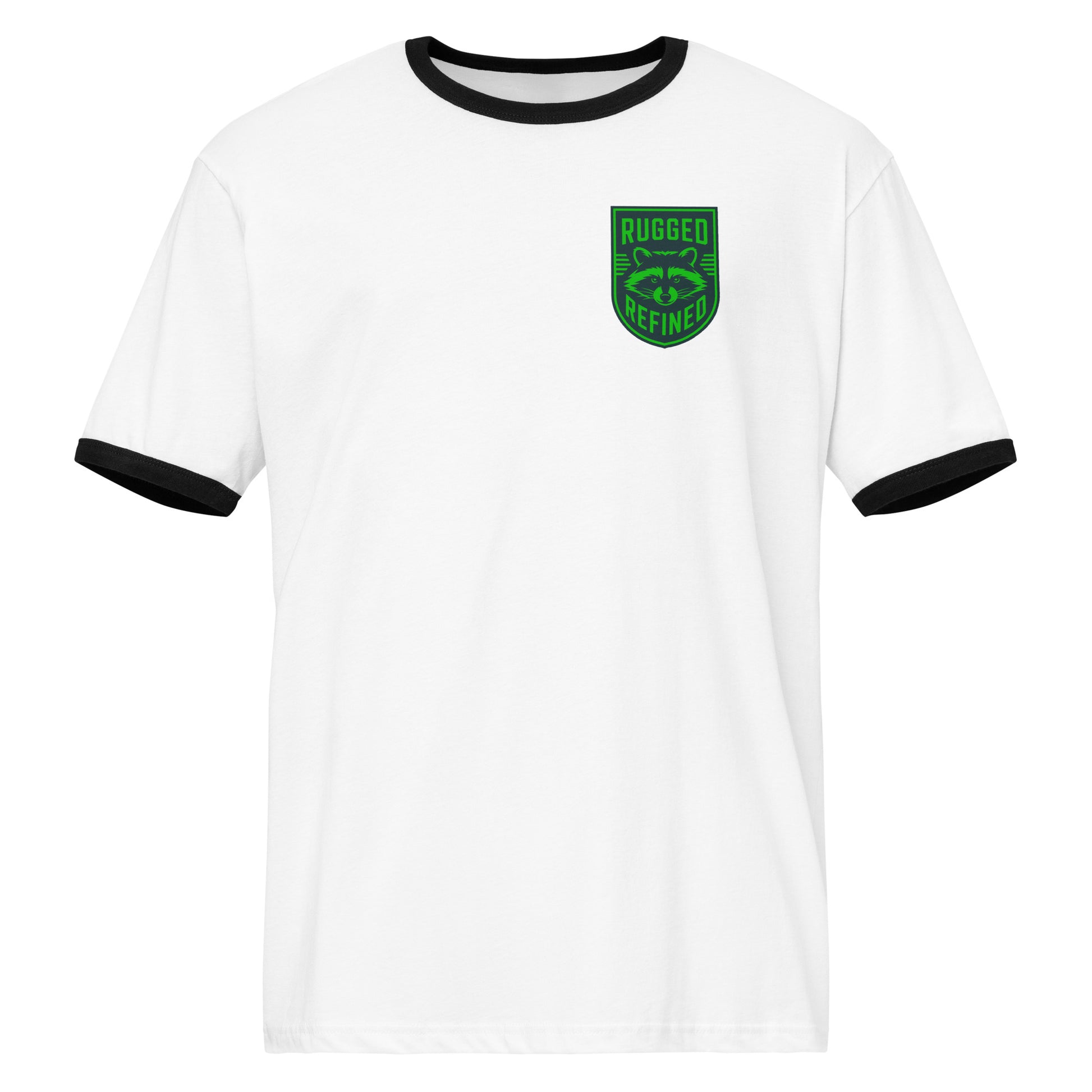 Greenwood Ringer Tee - Blue and Green - Greenwood Supply Co.