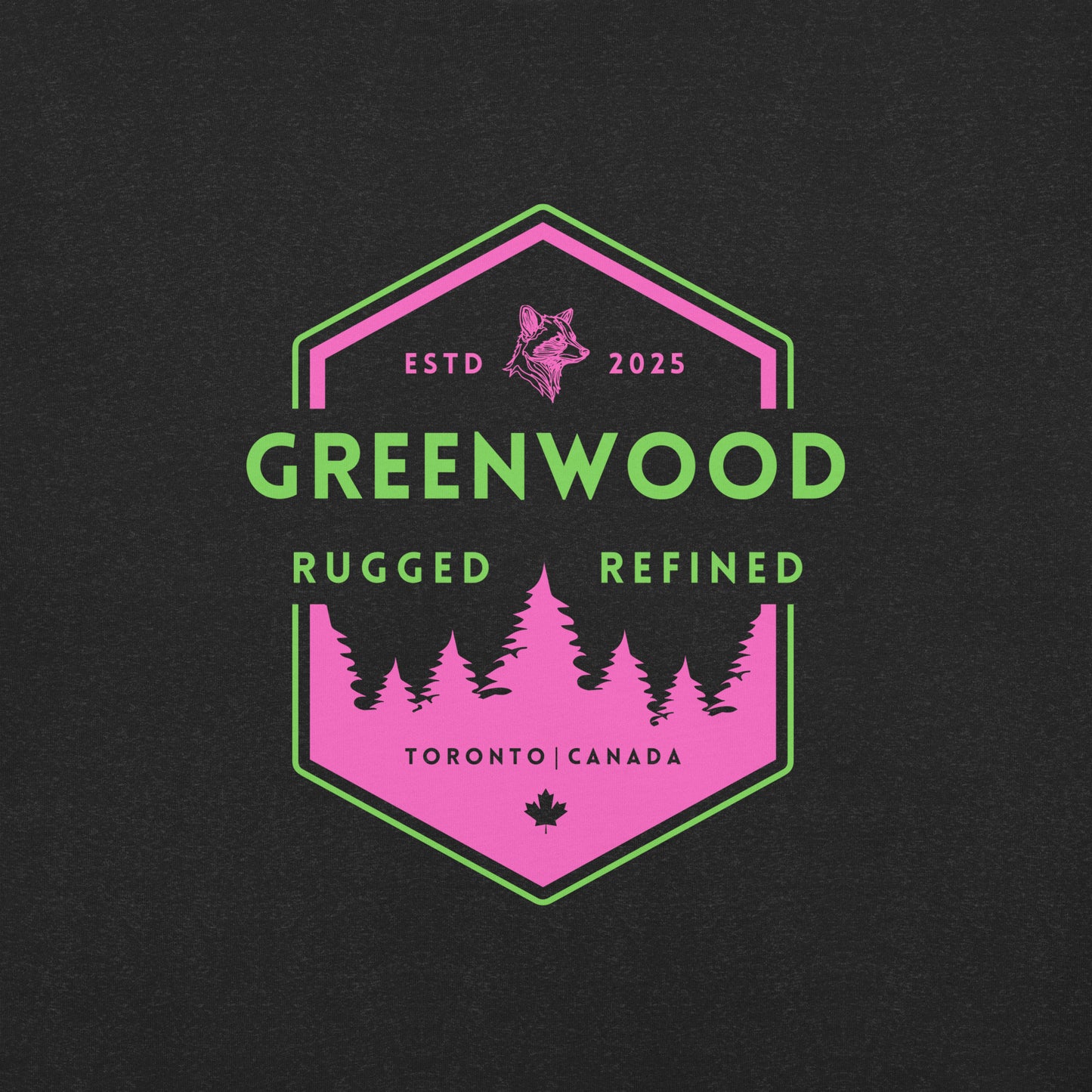 Electric Woods - Pink and Green - Greenwood Supply Co.