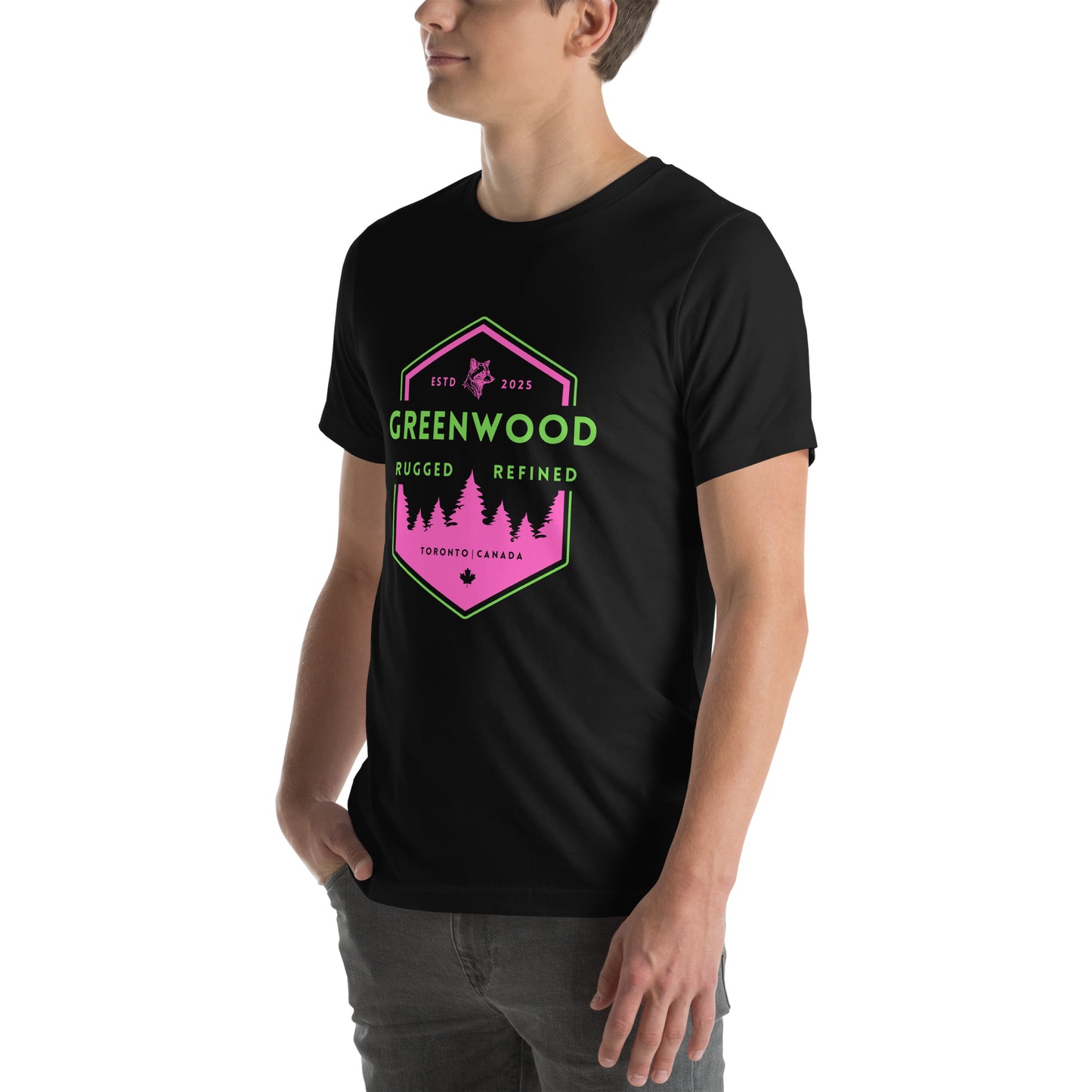 Electric Woods - Pink and Green - Greenwood Supply Co.