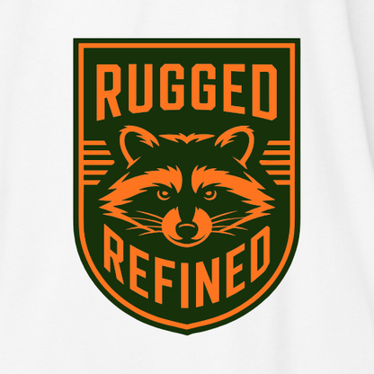 Greenwood Ringer Tee - Green and Orange Crest - Greenwood Supply Co.