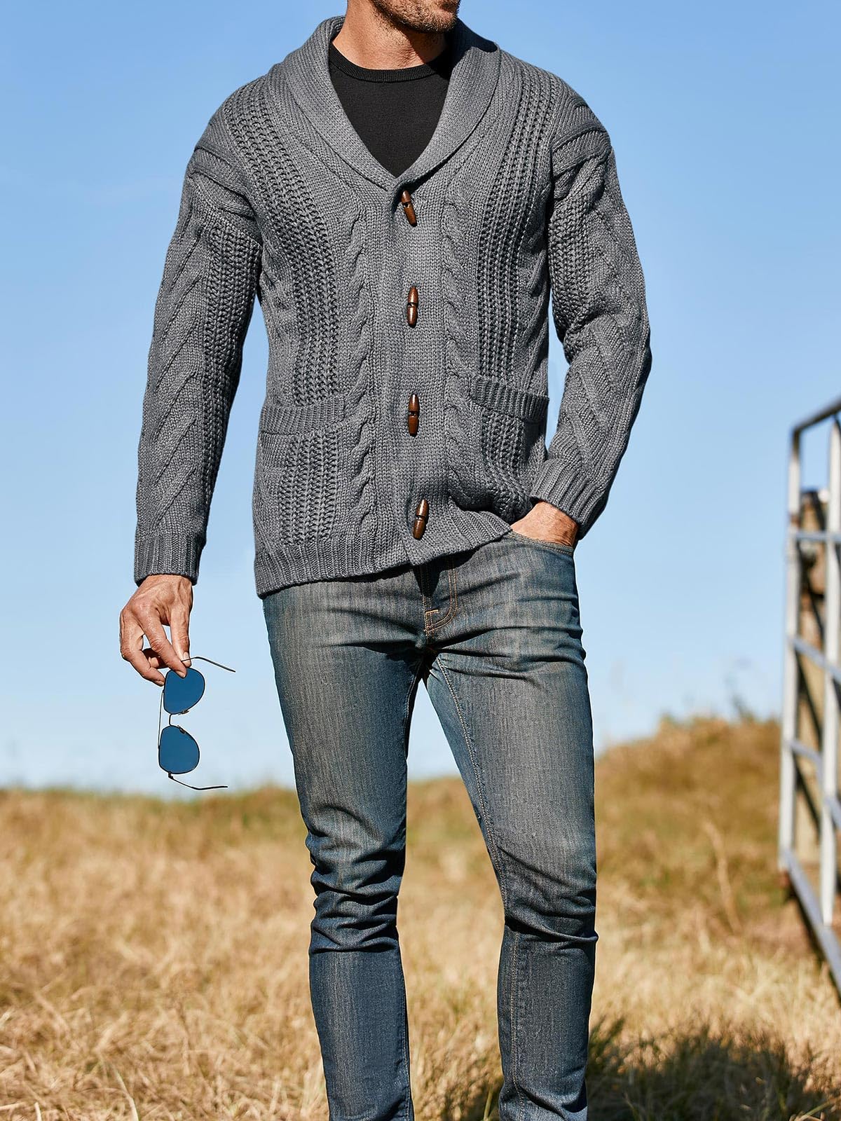 The Mariner Shawl Collar Cardigan - Greenwood Supply Co.