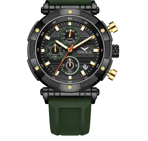 The Driver Chronograph Sport Watch - Greenwood Supply Co.
