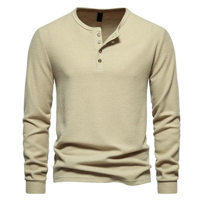 The Roadhouse Waffle Henley - Greenwood Supply Co.