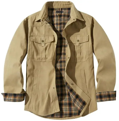 The Trailboss Lined Overshirt - Greenwood Supply Co.