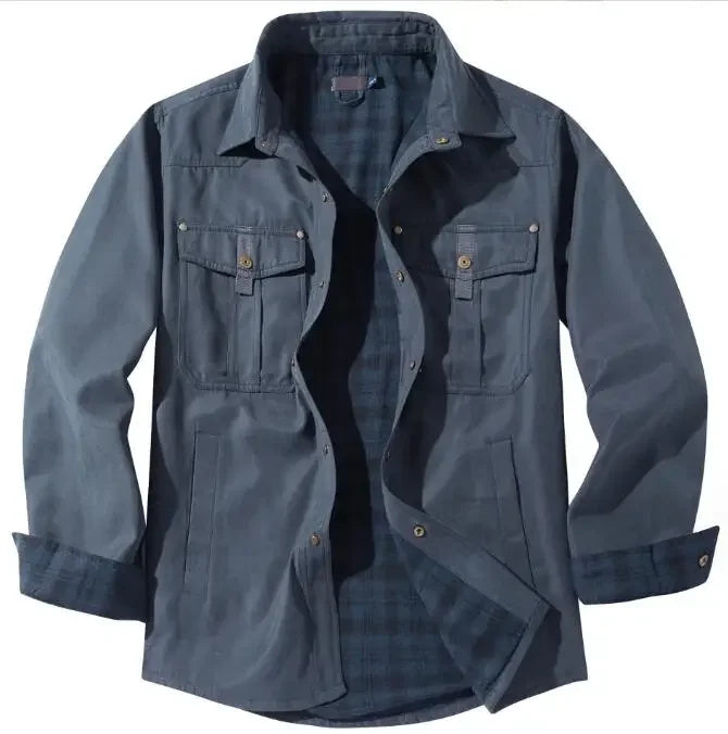 The Trailboss Lined Overshirt - Greenwood Supply Co.