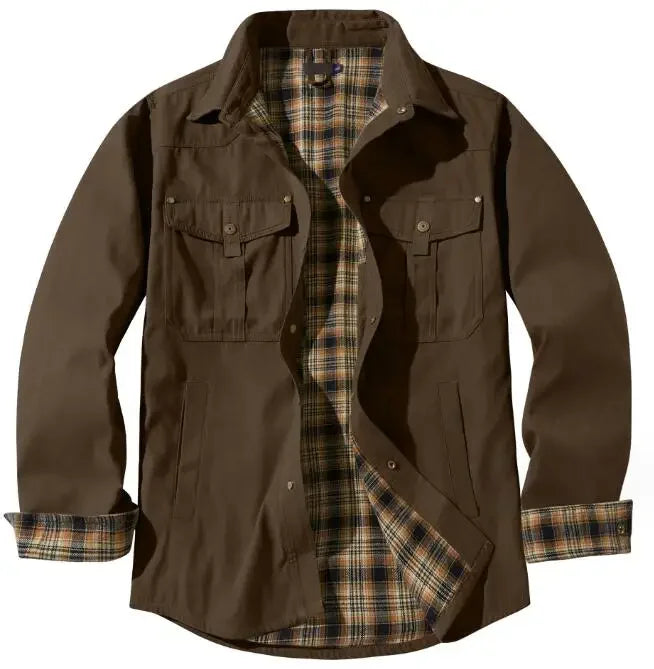 The Trailboss Lined Overshirt - Greenwood Supply Co.