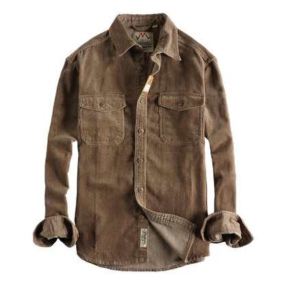 The ATX Corduroy Work Shirt - Greenwood Supply Co.
