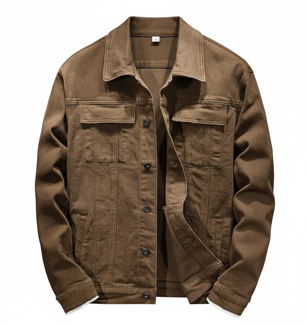 The Maverick Stretch Denim Jacket - Greenwood Supply Co.