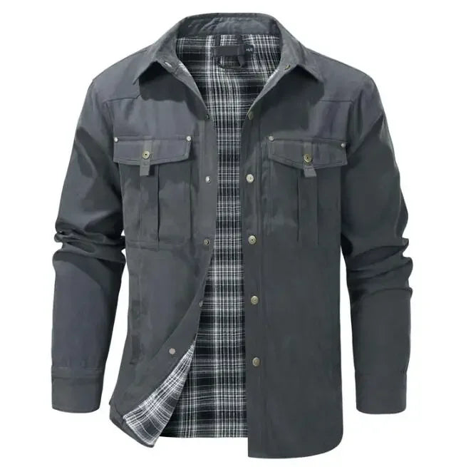 The Trailboss Lined Overshirt - Greenwood Supply Co.