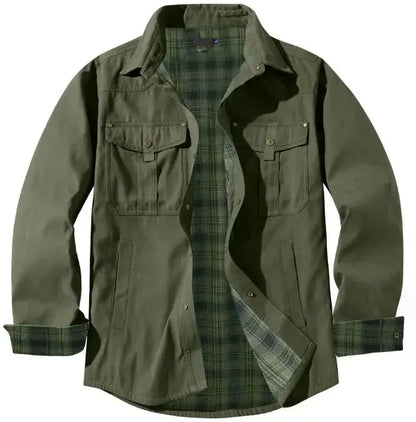 The Trailboss Lined Overshirt - Greenwood Supply Co.