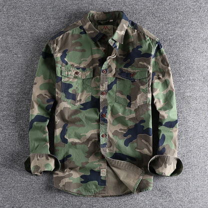 The Recon Field Shirt (Camo) - Greenwood Supply Co.