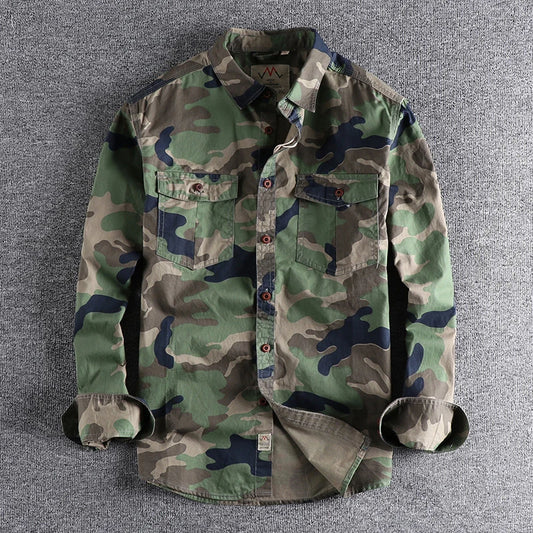 The Recon Field Shirt (Camo) - Greenwood Supply Co.