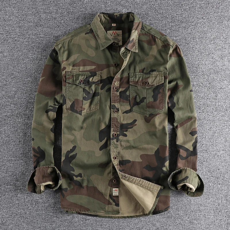 The Recon Field Shirt (Camo) - Greenwood Supply Co.