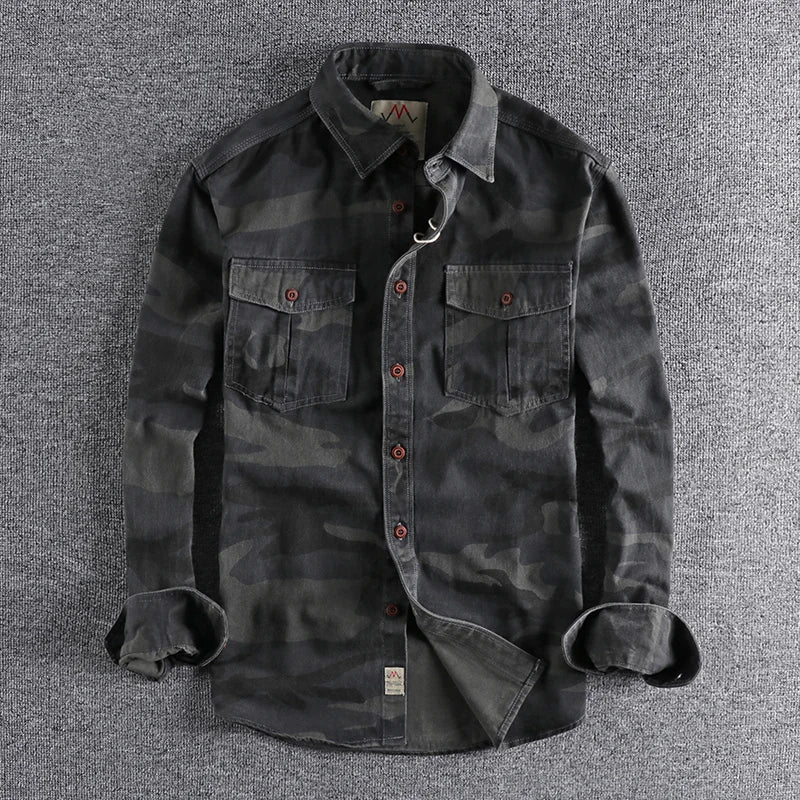 The Recon Field Shirt (Camo) - Greenwood Supply Co.