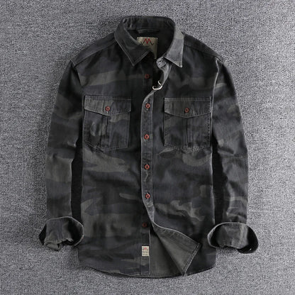 The Recon Field Shirt (Camo) - Greenwood Supply Co.
