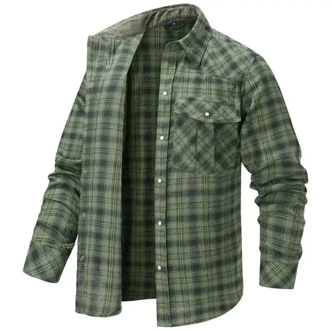 The Yukon Plaid Flannel Shirt - Greenwood Supply Co.