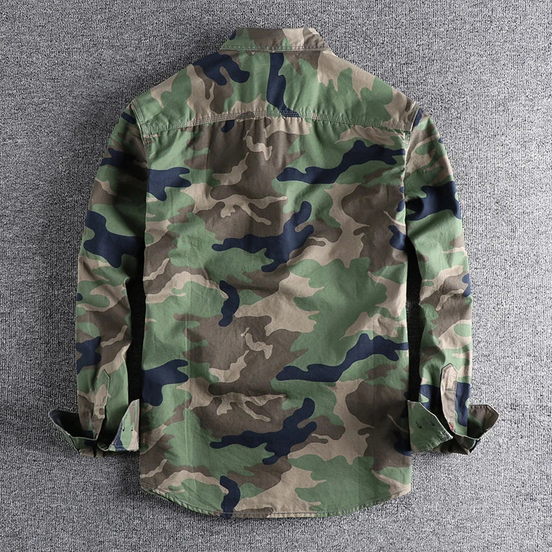 The Recon Field Shirt (Camo) - Greenwood Supply Co.