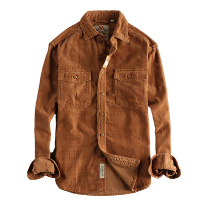 The ATX Corduroy Work Shirt - Greenwood Supply Co.