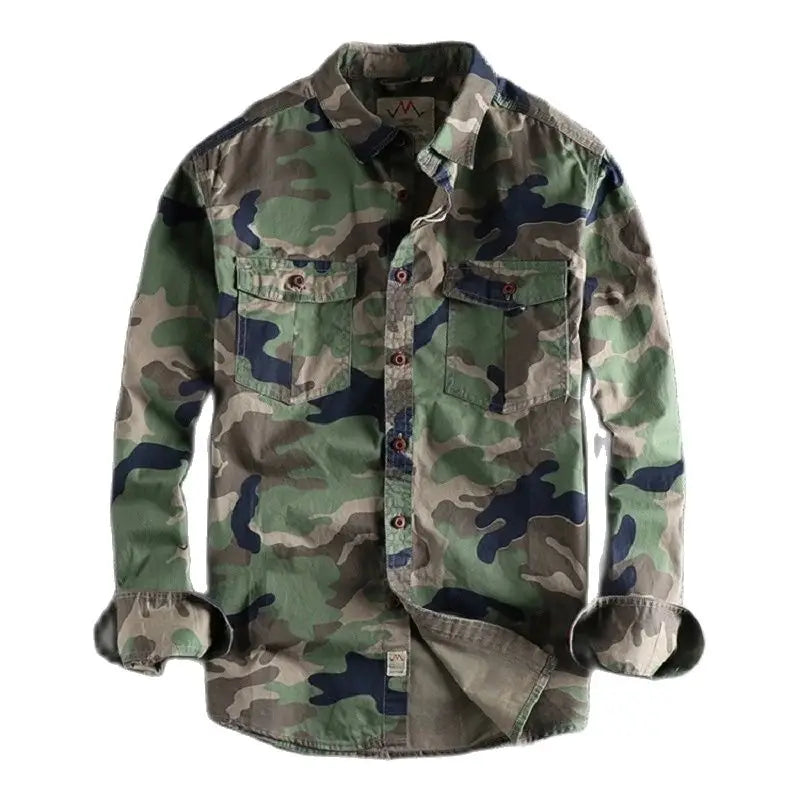 The Recon Field Shirt (Camo) - Greenwood Supply Co.