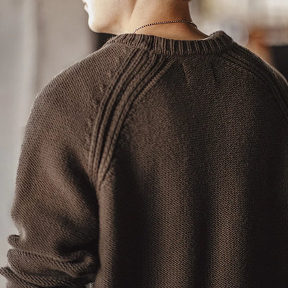 The Outlaw Heavyweight Knitted Sweater - Greenwood Supply Co.
