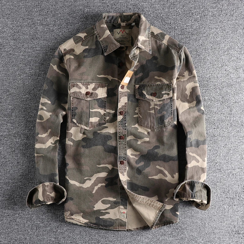 The Recon Field Shirt (Camo) - Greenwood Supply Co.