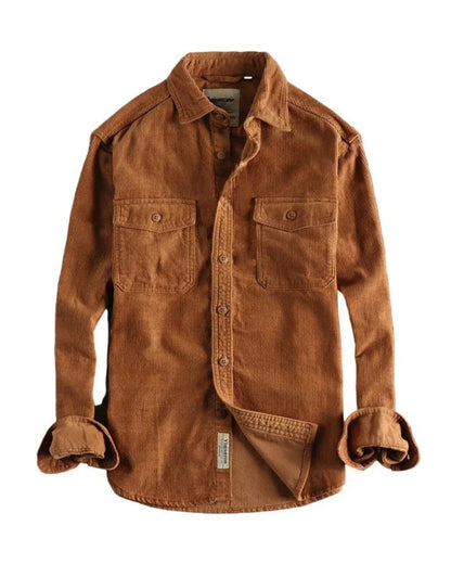 The ATX Tradesman Corduroy Work Shirt - Greenwood Supply Co.