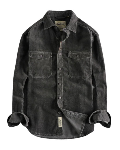 The ATX Tradesman Corduroy Work Shirt - Greenwood Supply Co.