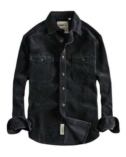 The ATX Tradesman Corduroy Work Shirt - Greenwood Supply Co.