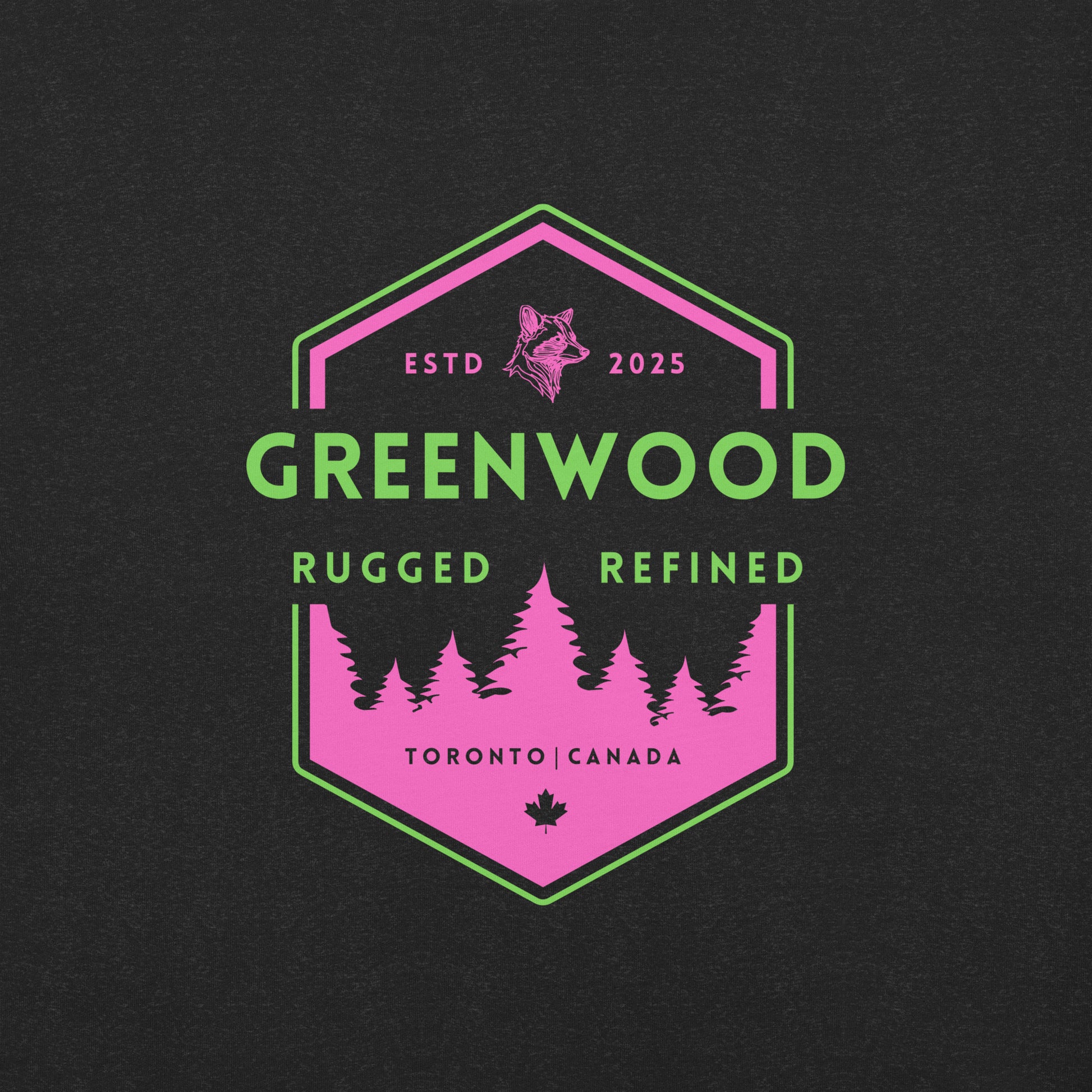 Electric Woods - Pink and Green - Greenwood Supply Co.