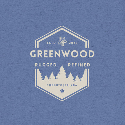 The Greenwood Short Sleeve Performance Tee (Light Apex Badge) - Greenwood Supply Co.