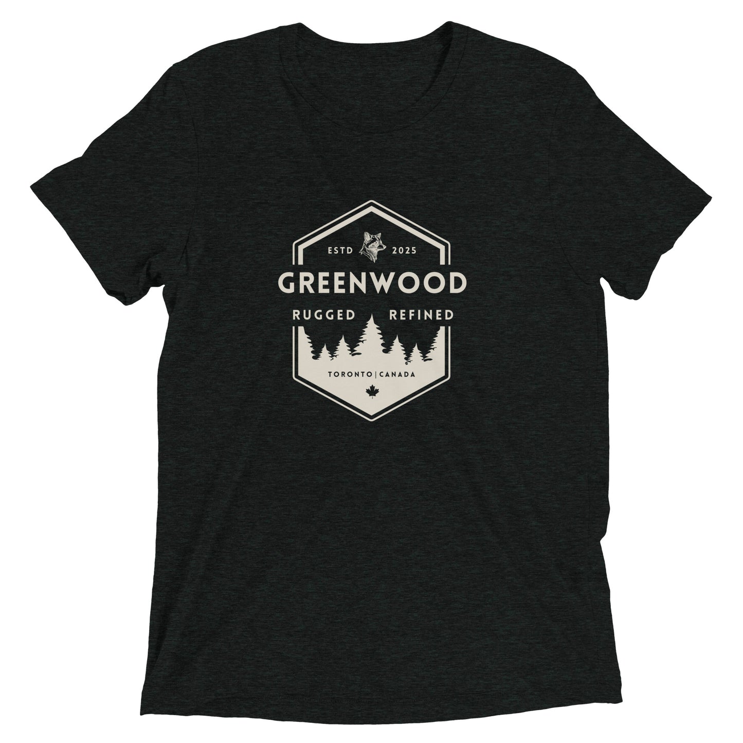 The Greenwood Short Sleeve Performance Tee (Light Apex Badge) - Greenwood Supply Co.