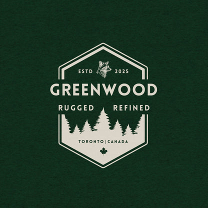 The Greenwood Short Sleeve Performance Tee (Light Apex Badge) - Greenwood Supply Co.