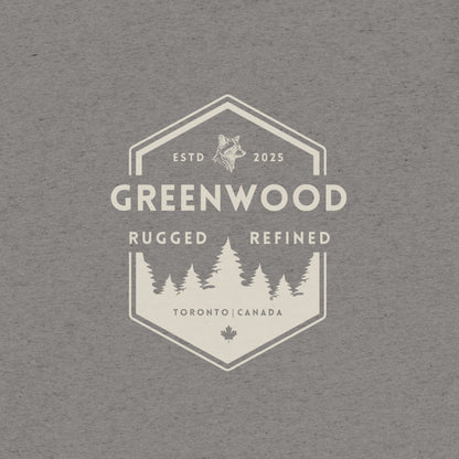 The Greenwood Short Sleeve Performance Tee (Light Apex Badge) - Greenwood Supply Co.