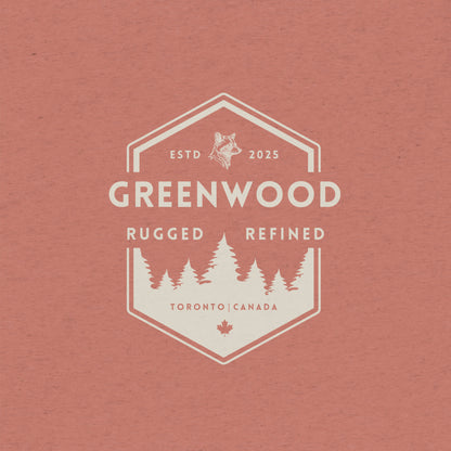 The Greenwood Short Sleeve Performance Tee (Light Apex Badge) - Greenwood Supply Co.