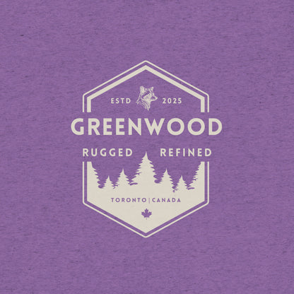 The Greenwood Short Sleeve Performance Tee (Light Apex Badge) - Greenwood Supply Co.