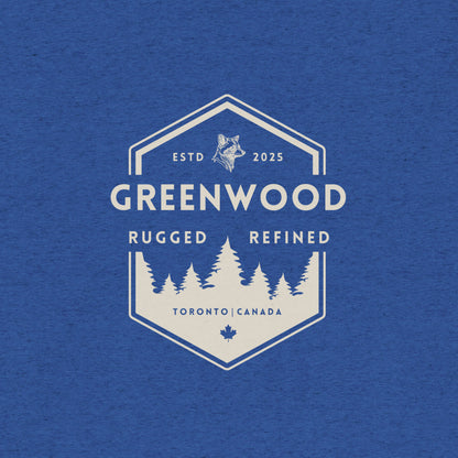 The Greenwood Short Sleeve Performance Tee (Light Apex Badge) - Greenwood Supply Co.
